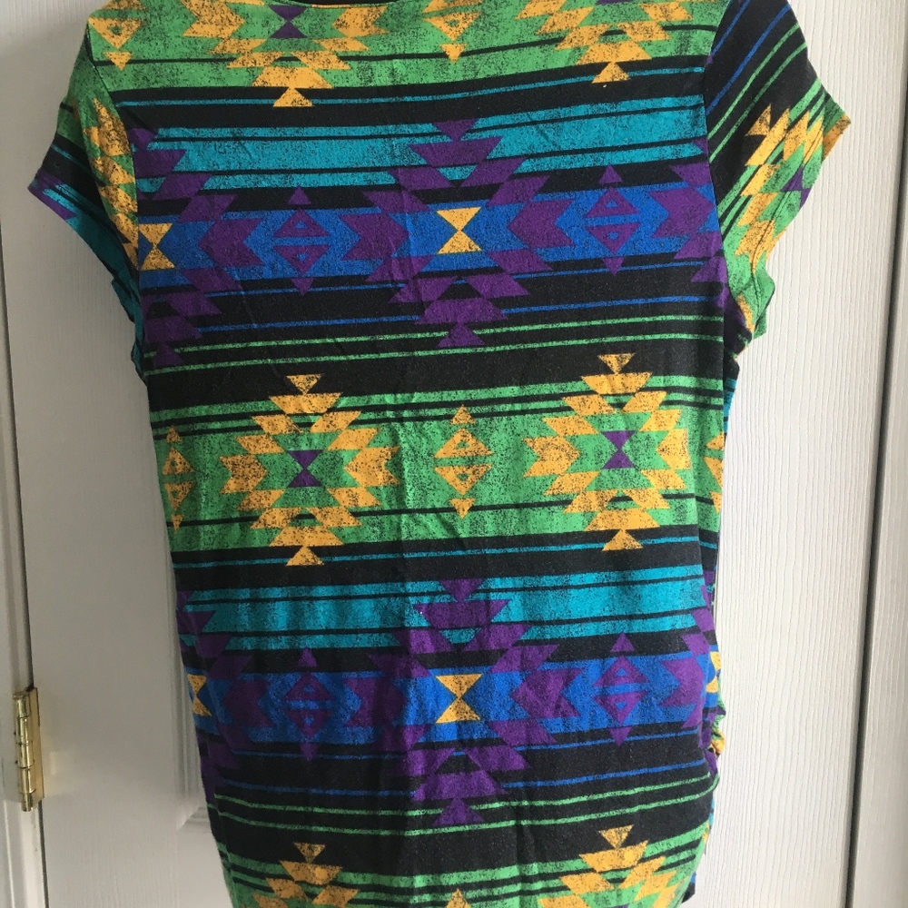 Multi color top